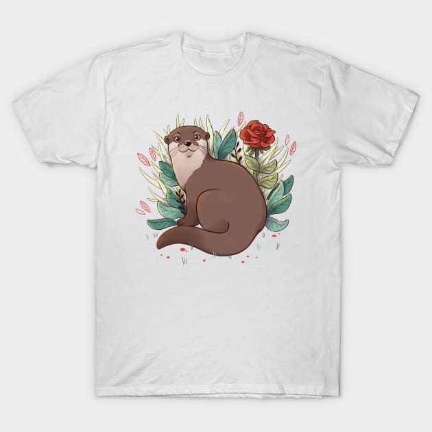 Otter T-Shirt by Melissa Jan